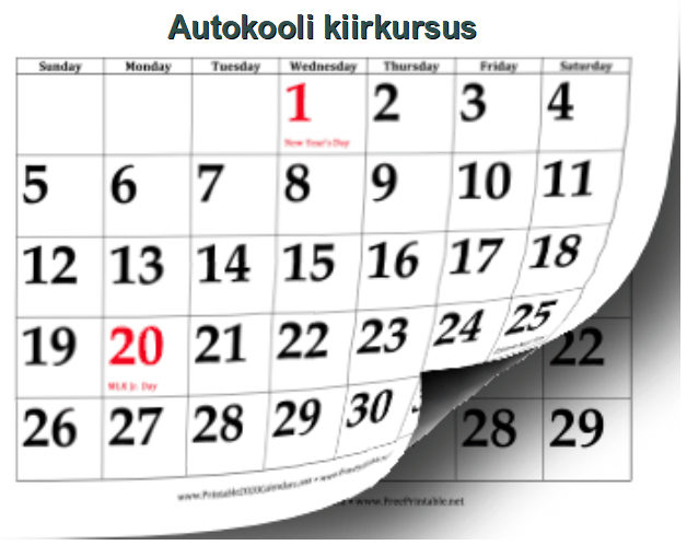 Autokool ecodrive kiirkursus